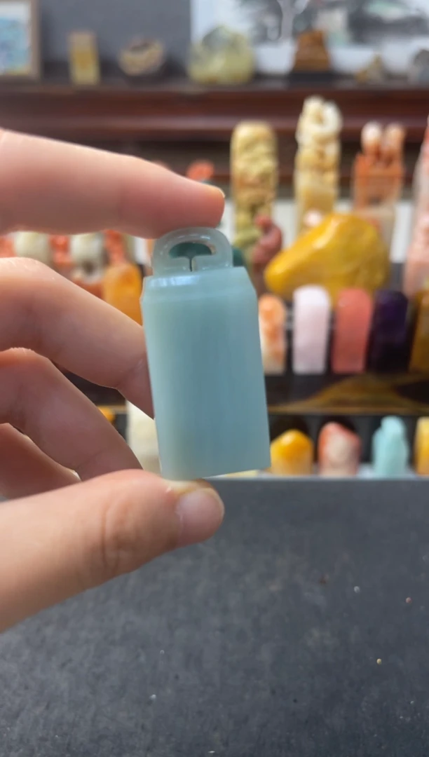 青田石印石编号编号5846