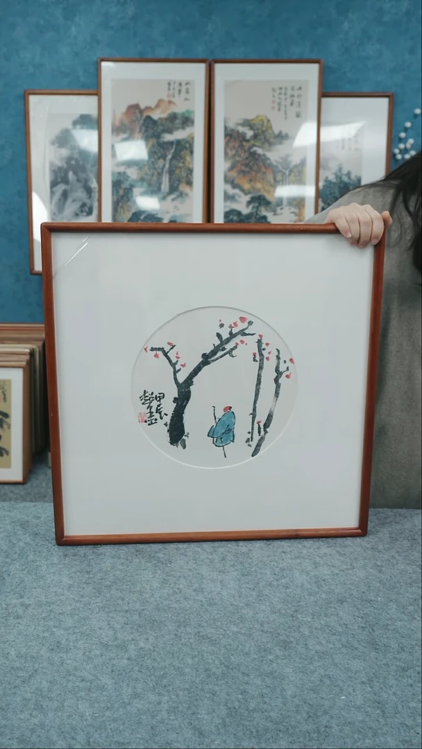 【闪购商品】国画50*50郑志超老师花鸟