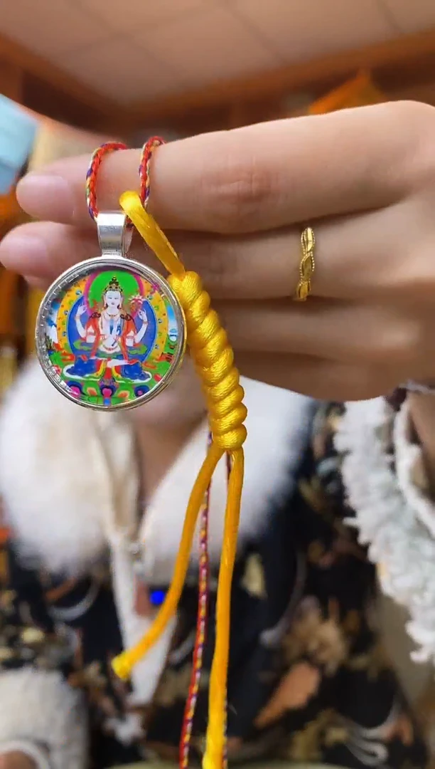 【闪购商品】泥塑隆务大随身-四臂观