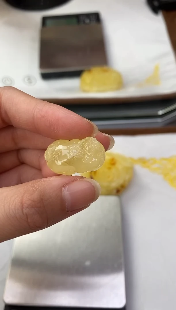 裸石琥珀未镶嵌天然琥珀蜜蜡