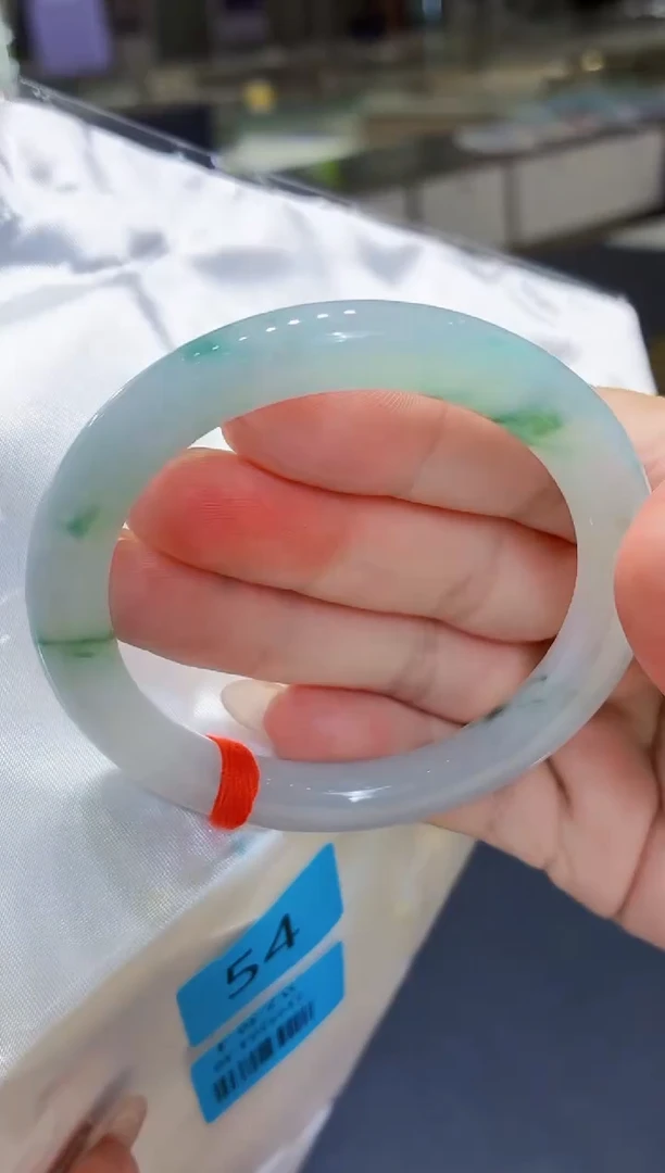 未镶嵌手镯翡翠翡翠手镯54-56