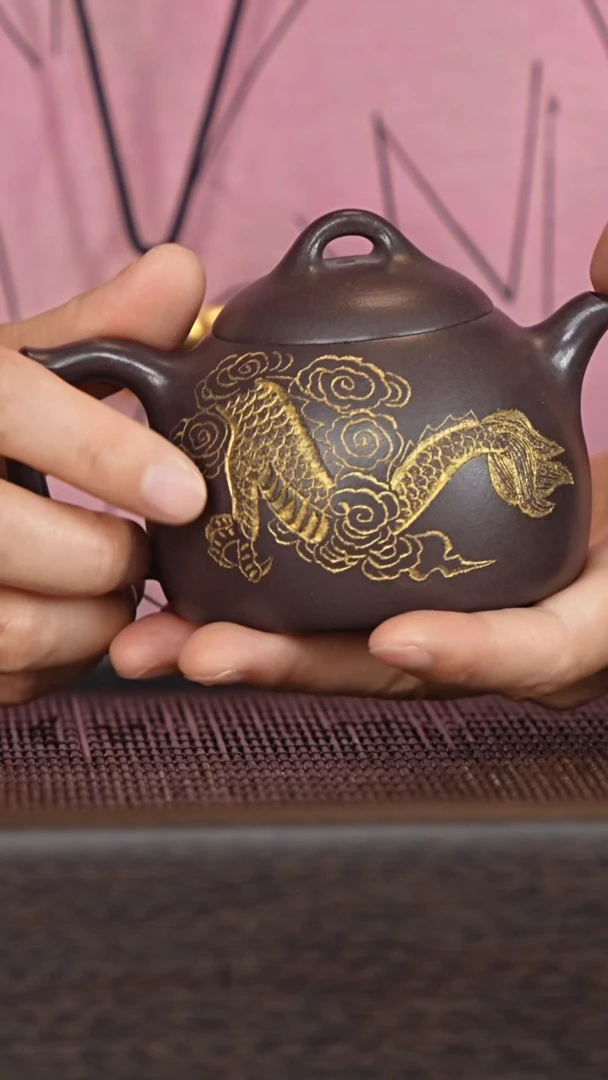 茶壶紫砂宜兴紫砂壶H5013