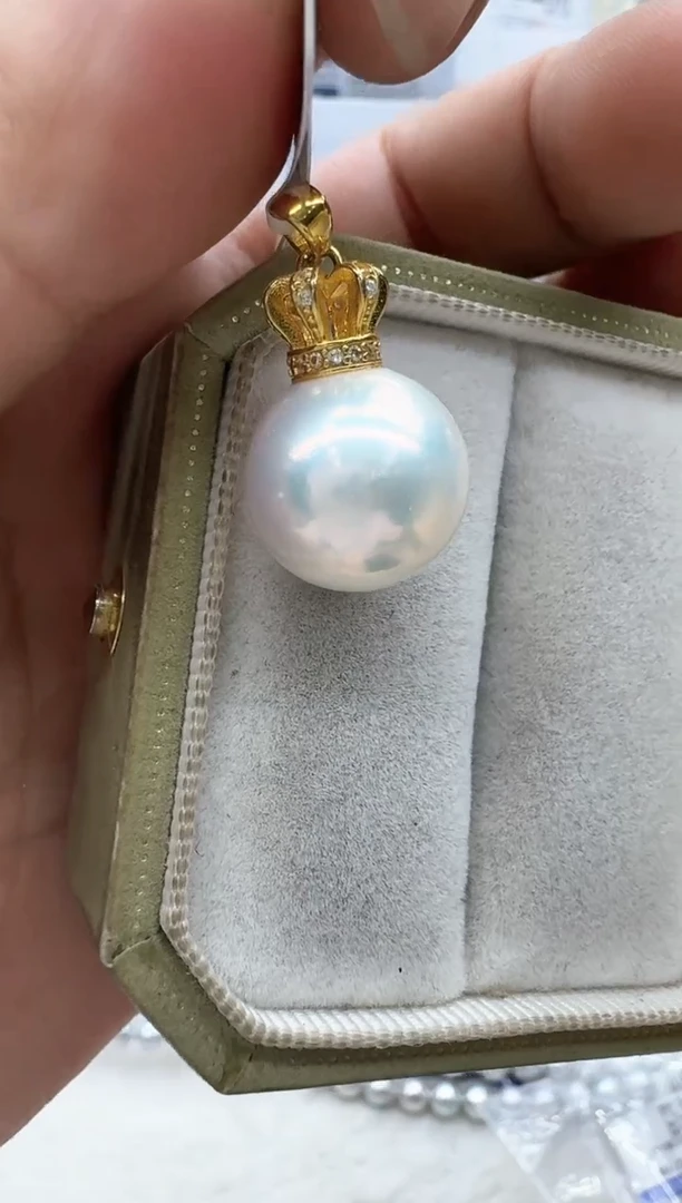 【闪购商品】淡水珍珠颈饰银S925镶嵌清货