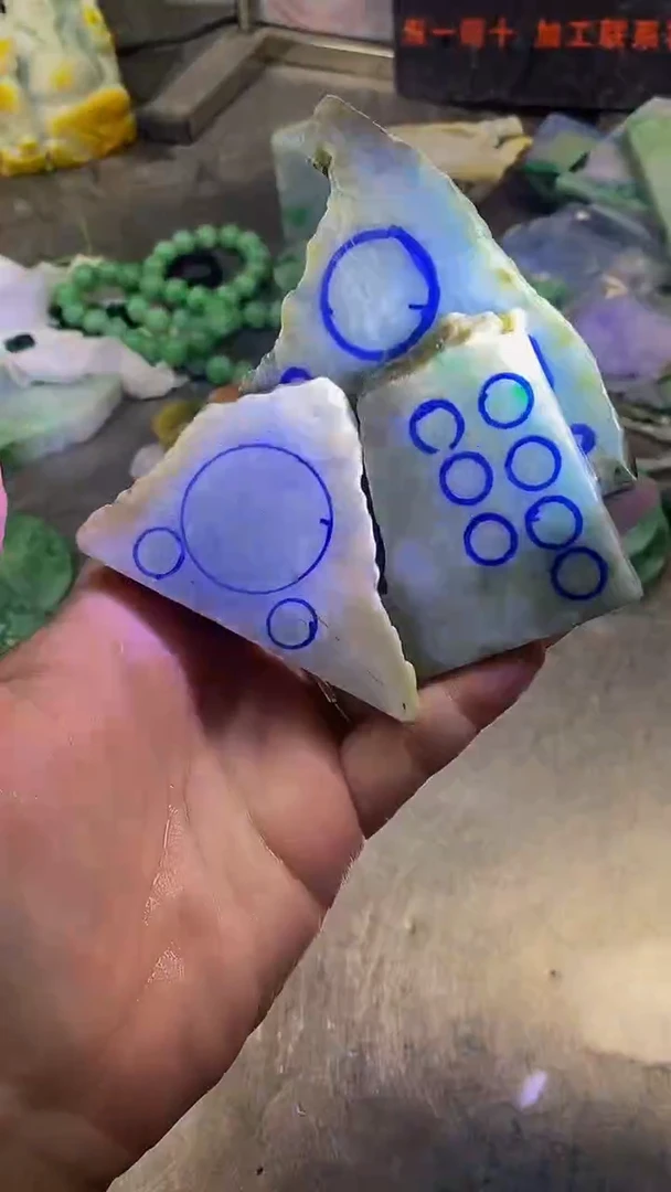 未镶嵌挂件翡翠天然缅甸翡翠A货030