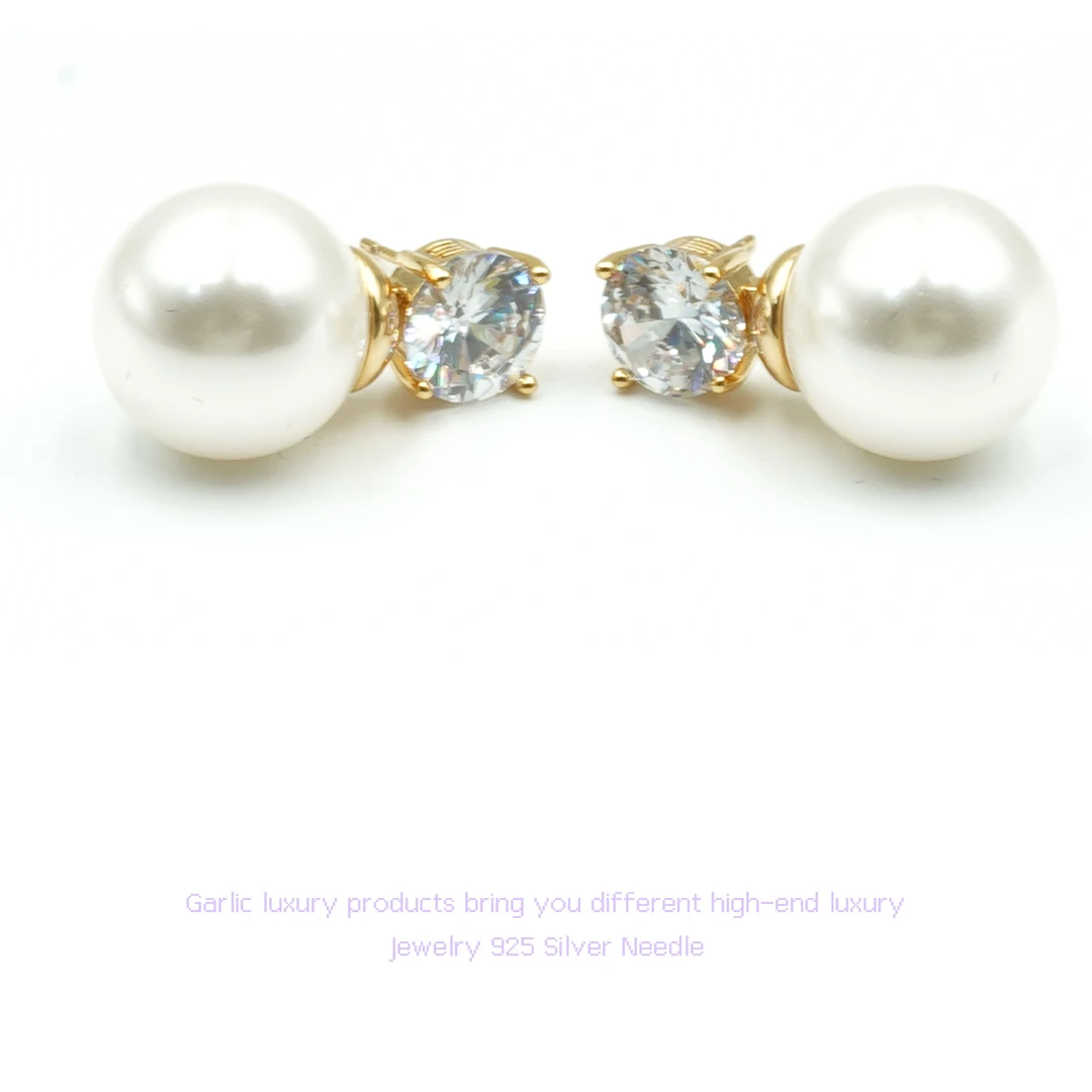 铜合金耳饰 高级感典雅耳饰~5683     X