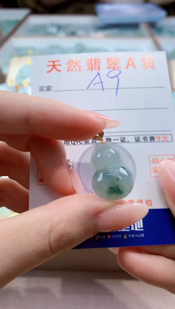 颈饰未镶嵌翡翠 天然缅甸a货翡翠