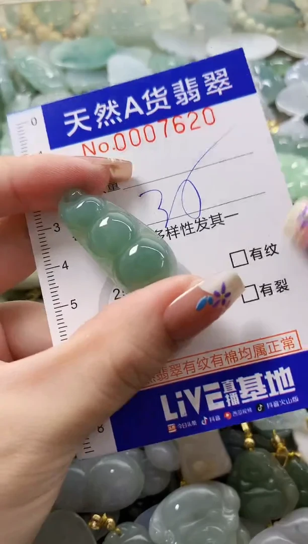颈饰未镶嵌翡翠天然A货翡翠