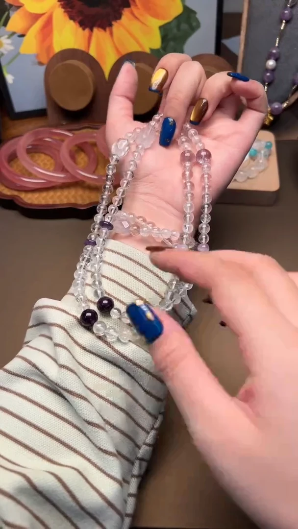 未镶嵌手串水晶1