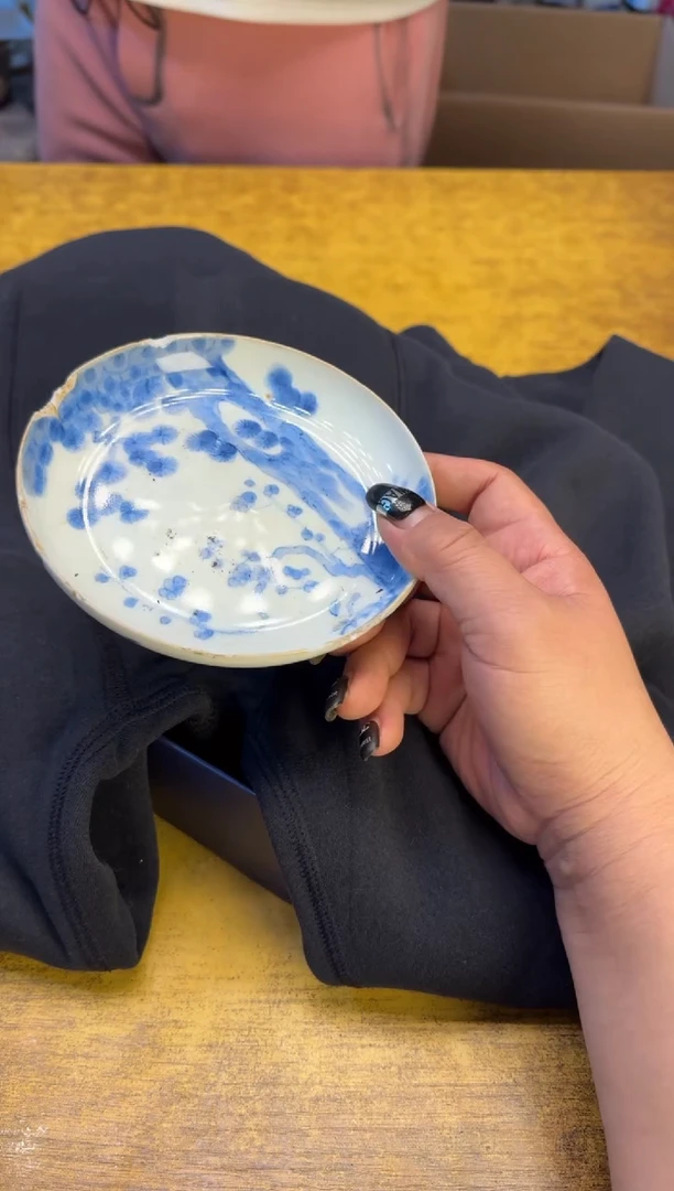 瓷器瓷器瑕疵破破79  3xl雅碗