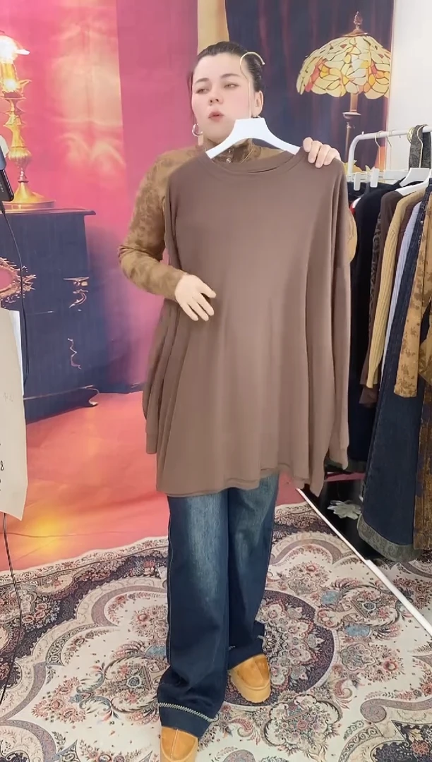 女款 长袖 T恤 大码