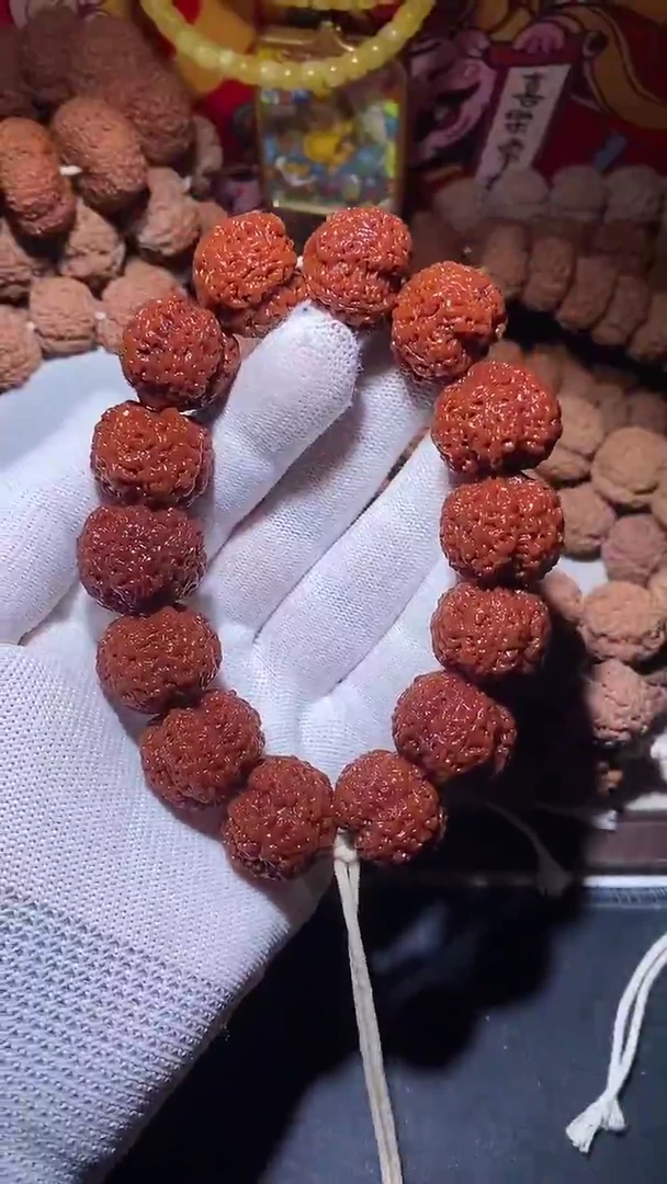 【闪购商品】金刚菩提手串针孔细纹粗筋蜂王22