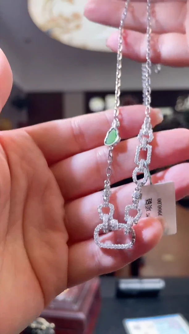 【闪购商品】翡翠项链未镶嵌项链