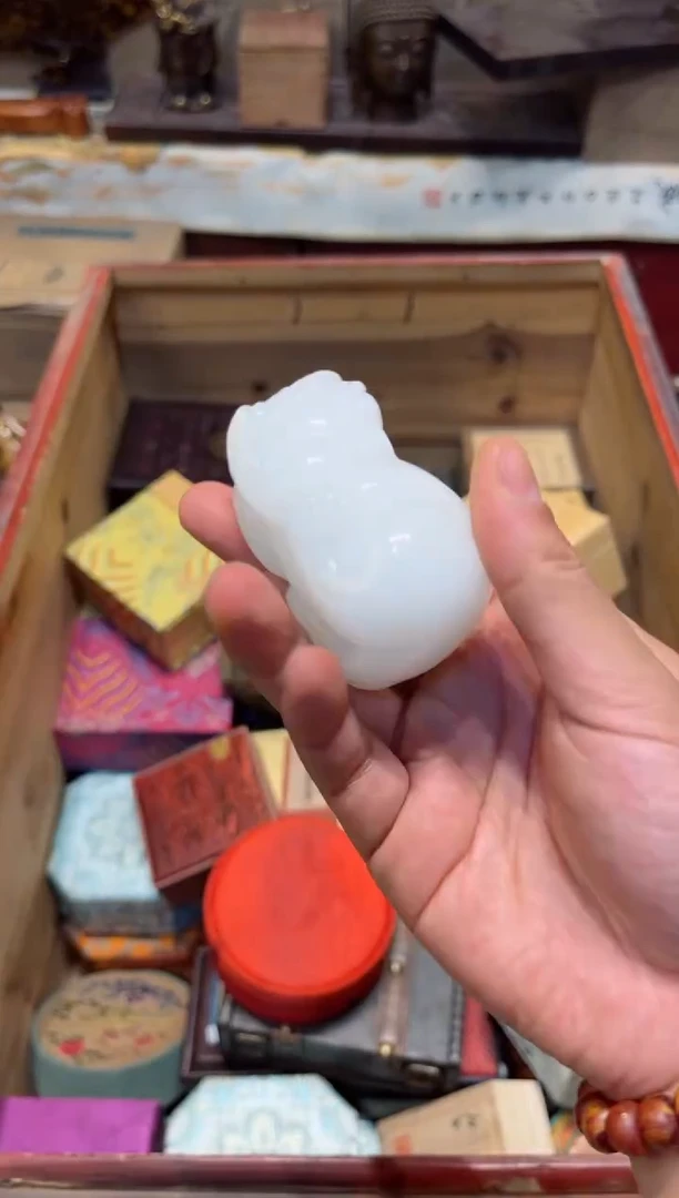 和田玉未镶嵌摆件Z瑞哥专属高端精品98