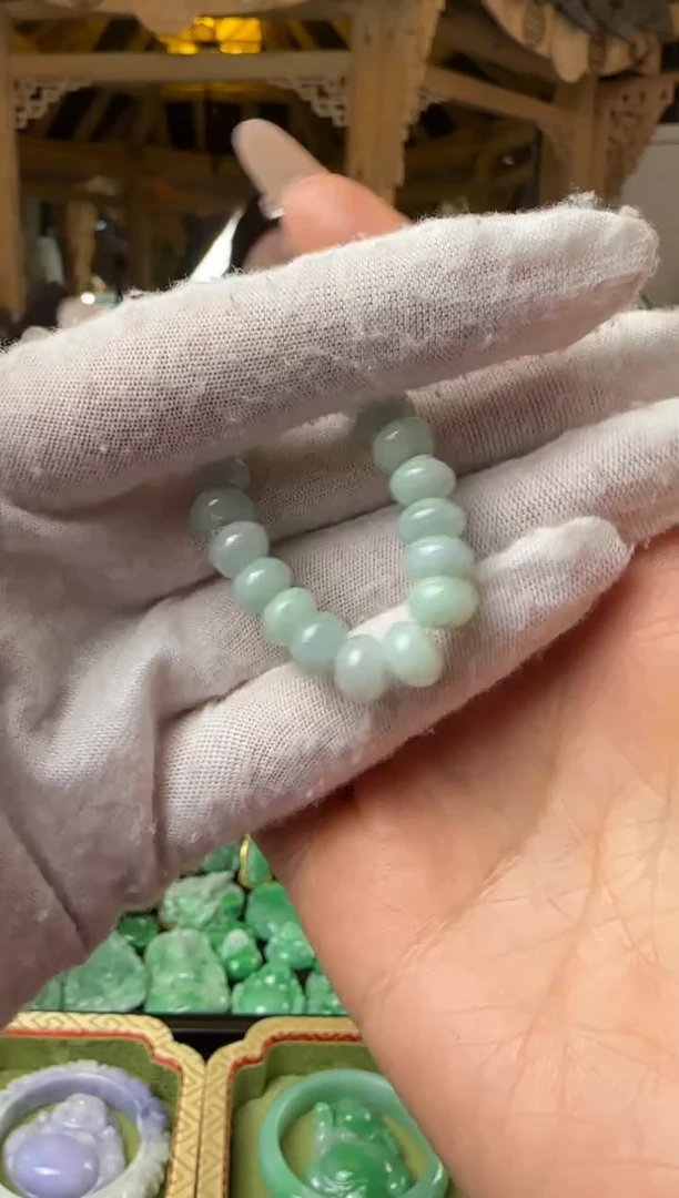【闪购商品】翡翠手链未镶嵌手串