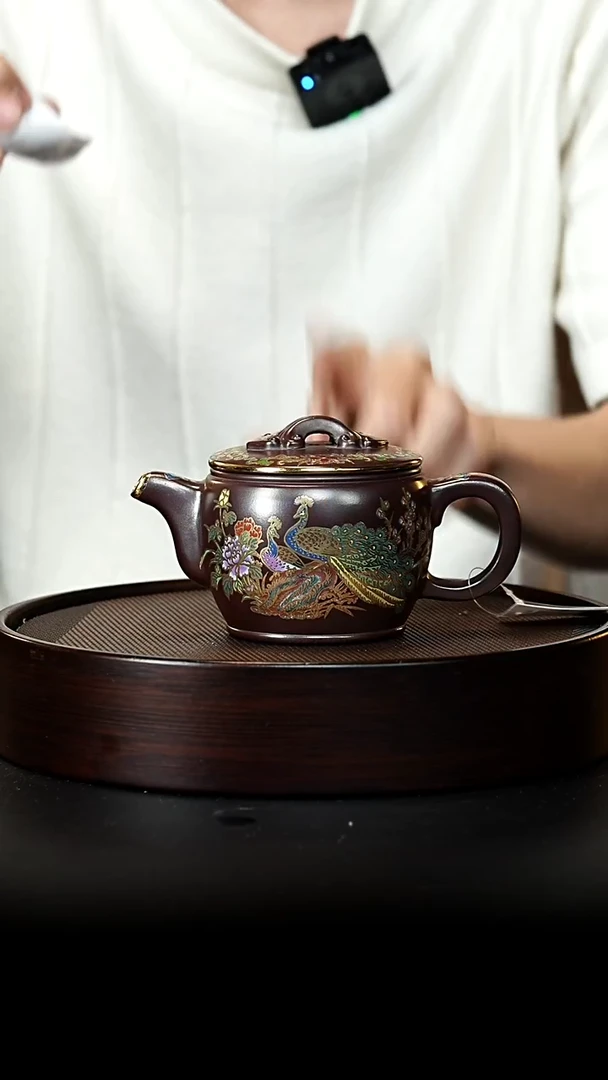 茶壶紫砂宜兴紫砂壶h13015