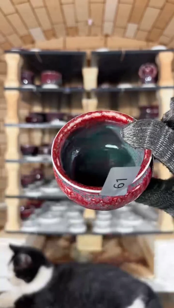 杯精品窑变钧瓷茶器