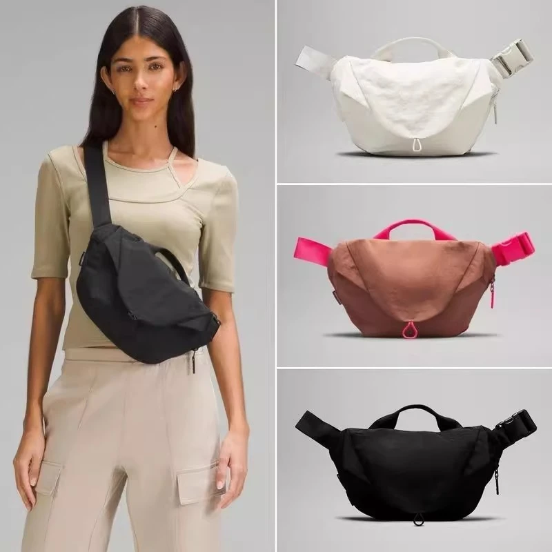 明星同款包磁吸包休闲运动斜挎包男女健身腰包骑行胸包斜挎包