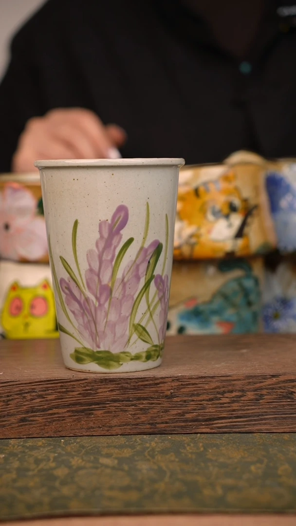 摆件泥垚手作 景德镇手工手绘器物
