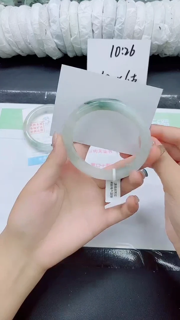 石英质玉手镯未镶嵌0109-63-65