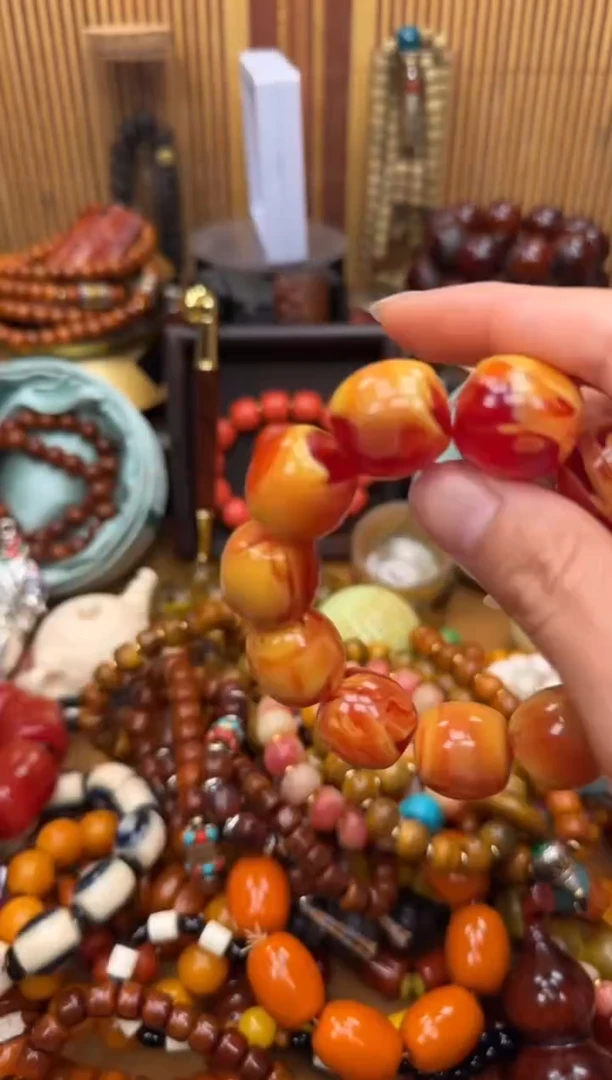 未镶嵌颈饰蜜蜡所见即所得所见即所得