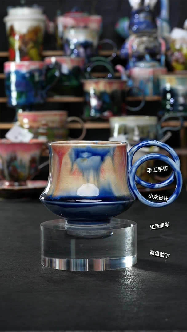 设计师款景德镇森涩手创陶瓷（食品级）087