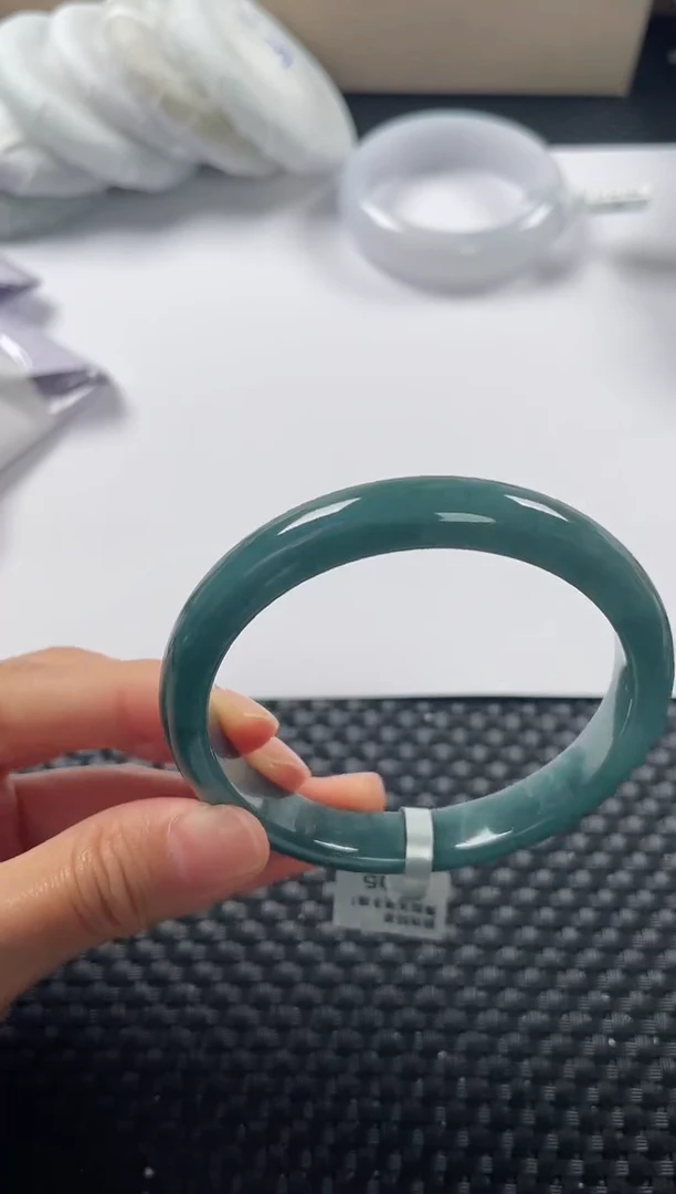 未镶嵌手镯翡翠基地发货H 4568 58+