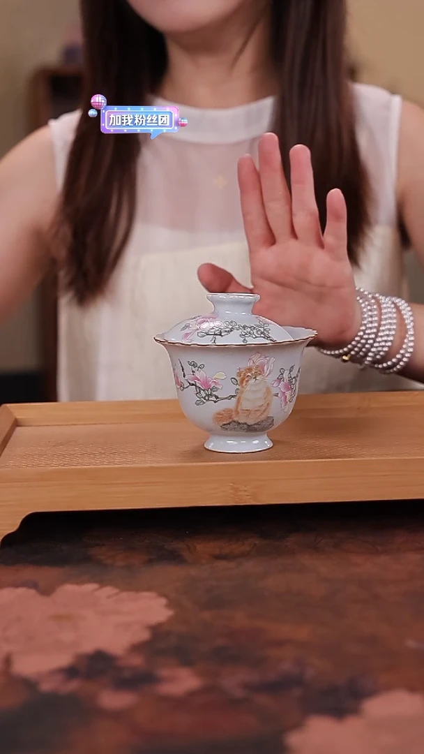 陶瓷茶具（无礼盒无茶盘）@@114