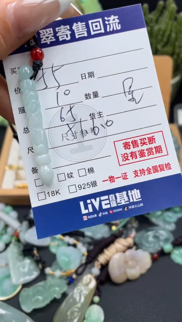 颈饰未镶嵌翡翠10148991