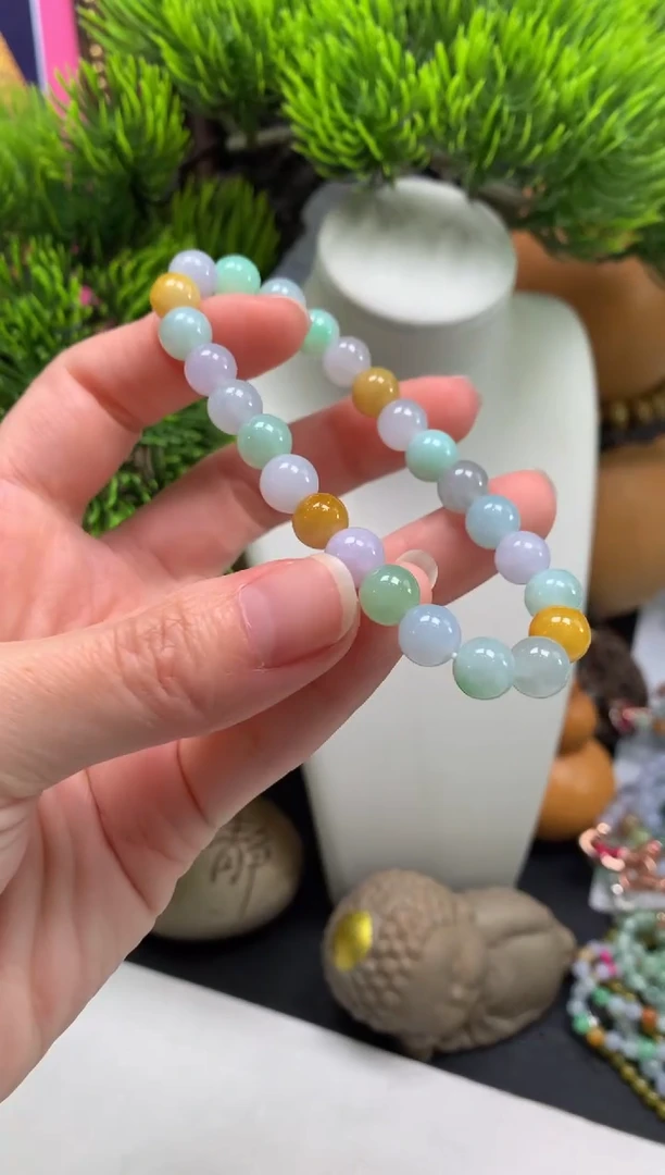 颈饰未镶嵌翡翠雨****园---126025