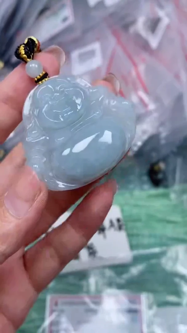 颈饰未镶嵌翡翠吊坠