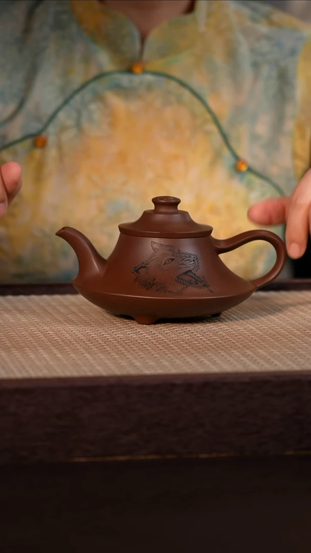 茶壶紫砂老紫泥 300cc