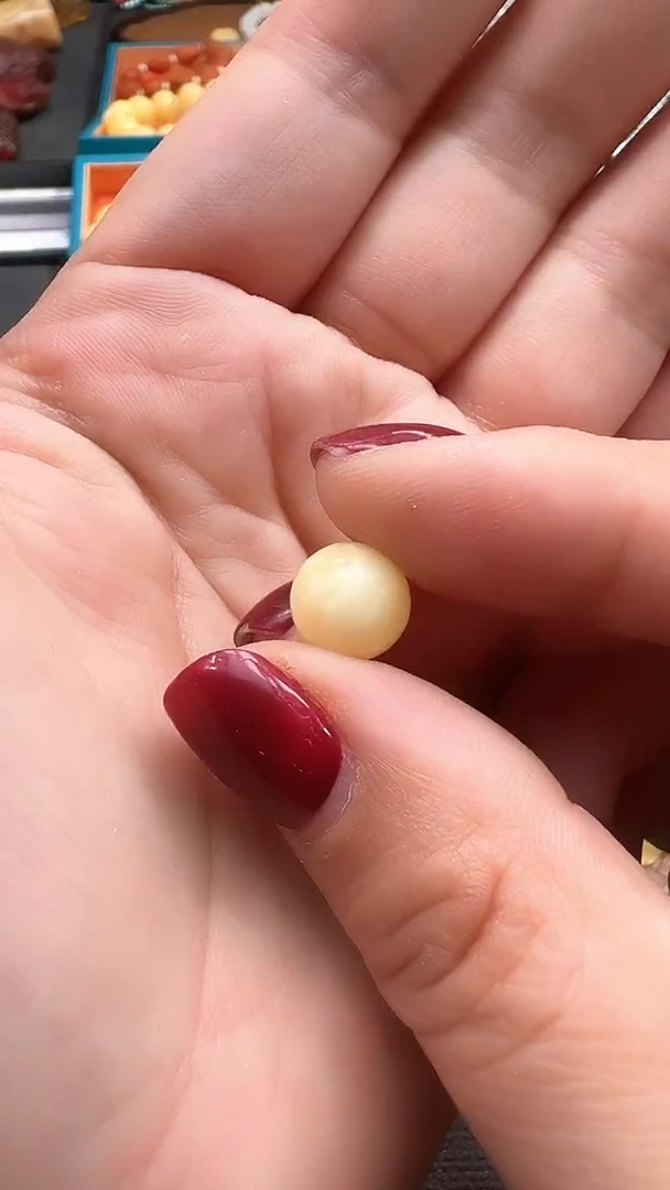 裸石蜜蜡未镶嵌9+蜜蜡圆珠单颗