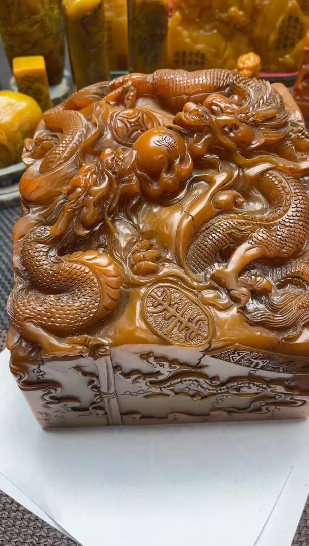 寿山石印石爰****馆精品印章6