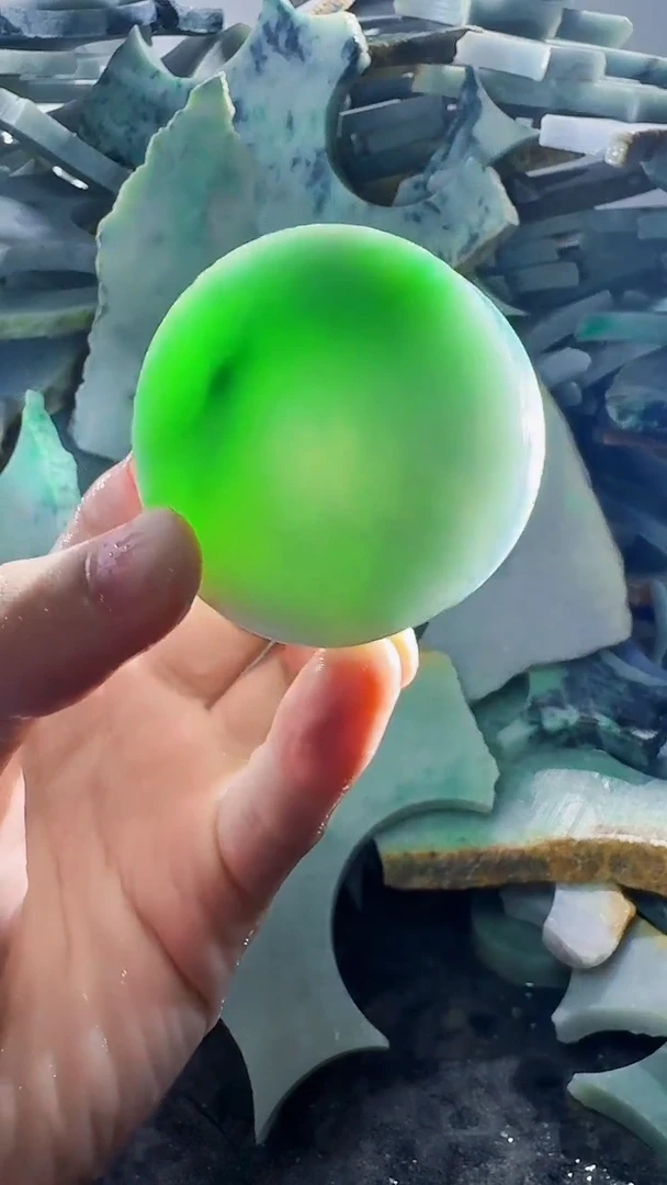 裸石翡翠缅甸翡翠A货文6610