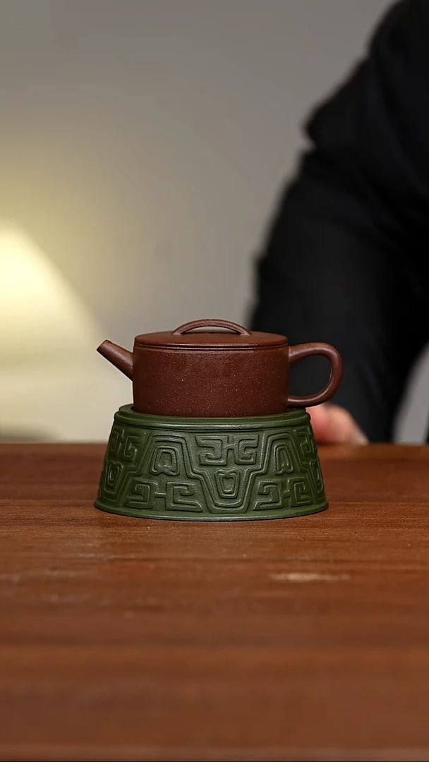 茶壶紫砂汉瓦天青泥WG