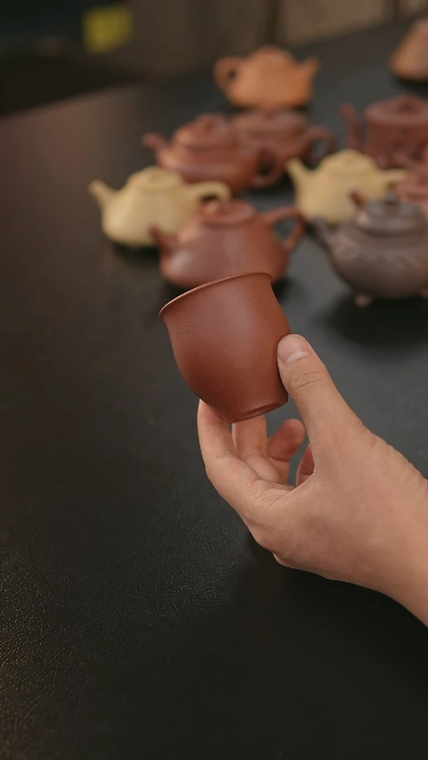 茶杯紫砂宜兴原矿紫砂茶具