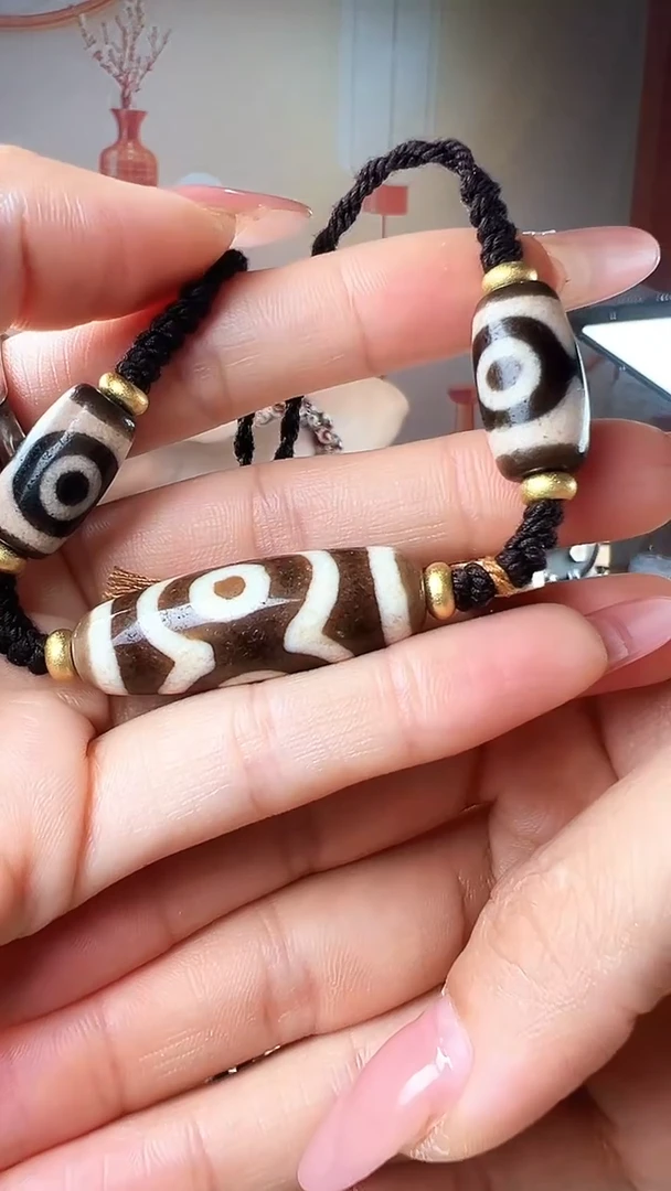 玛瑙/玉髓颈饰未镶嵌川****️三眼