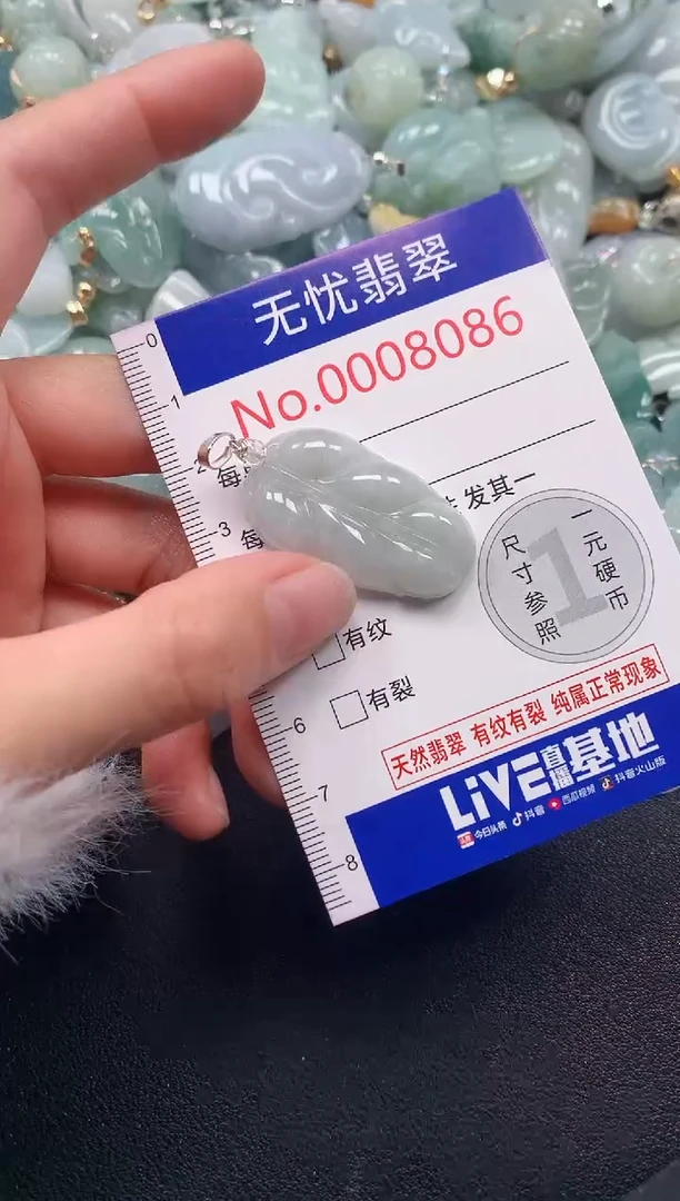 颈饰未镶嵌翡翠8086