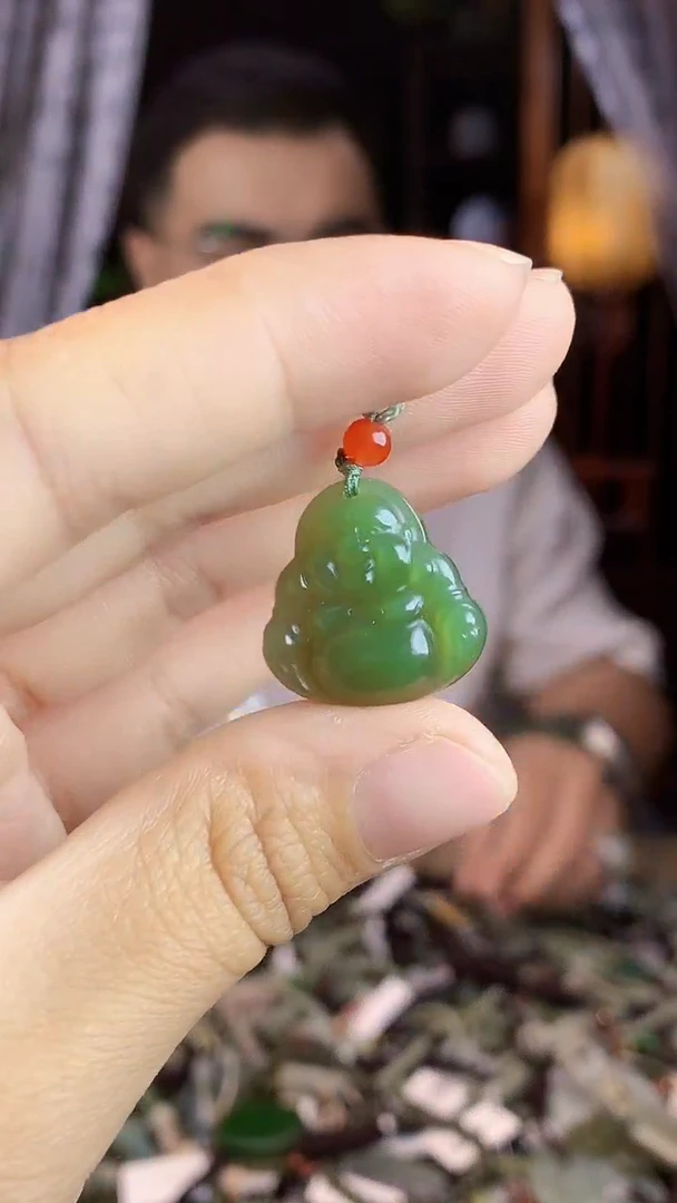 和田玉未镶嵌挂件多样性发货拍一发一