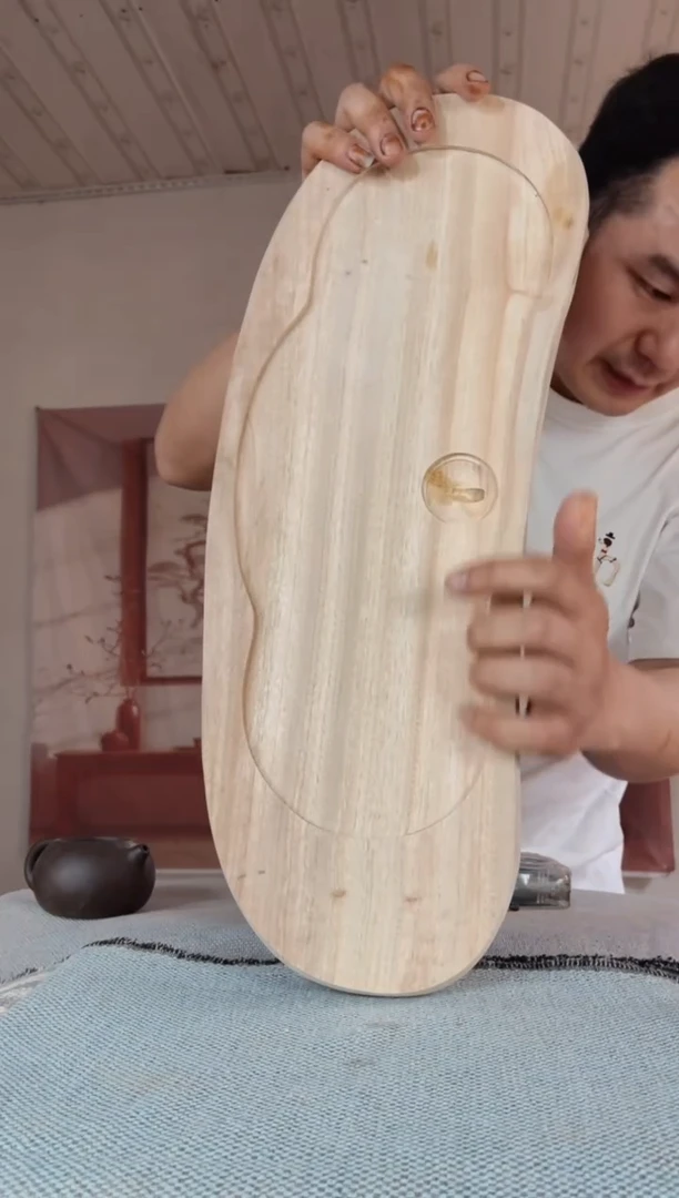 【闪购商品】木木雕茶盘不含配件 截图为准 57