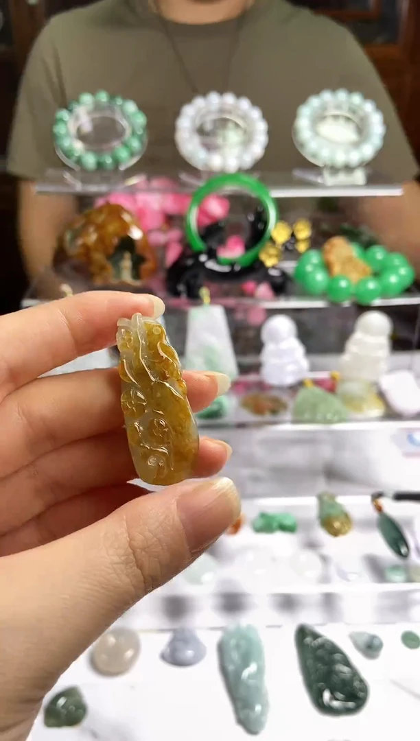 未镶嵌挂件翡翠翡翠