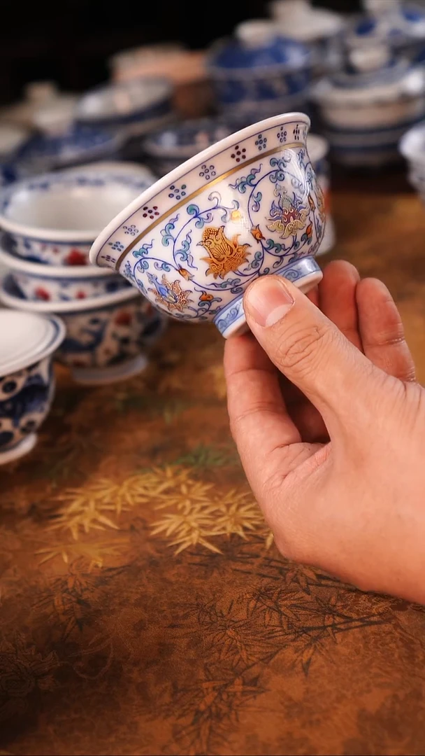 景德镇手工手绘茶器-118