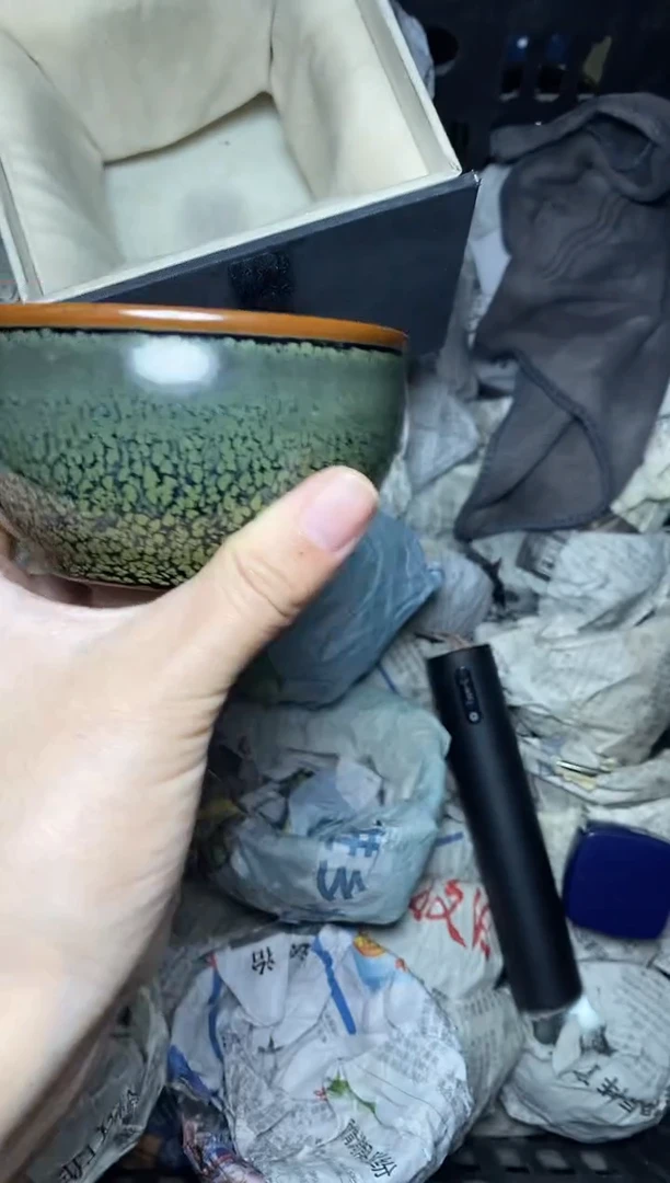 茶盏绿鹧鸪 将军 盏三疯建盏茶器