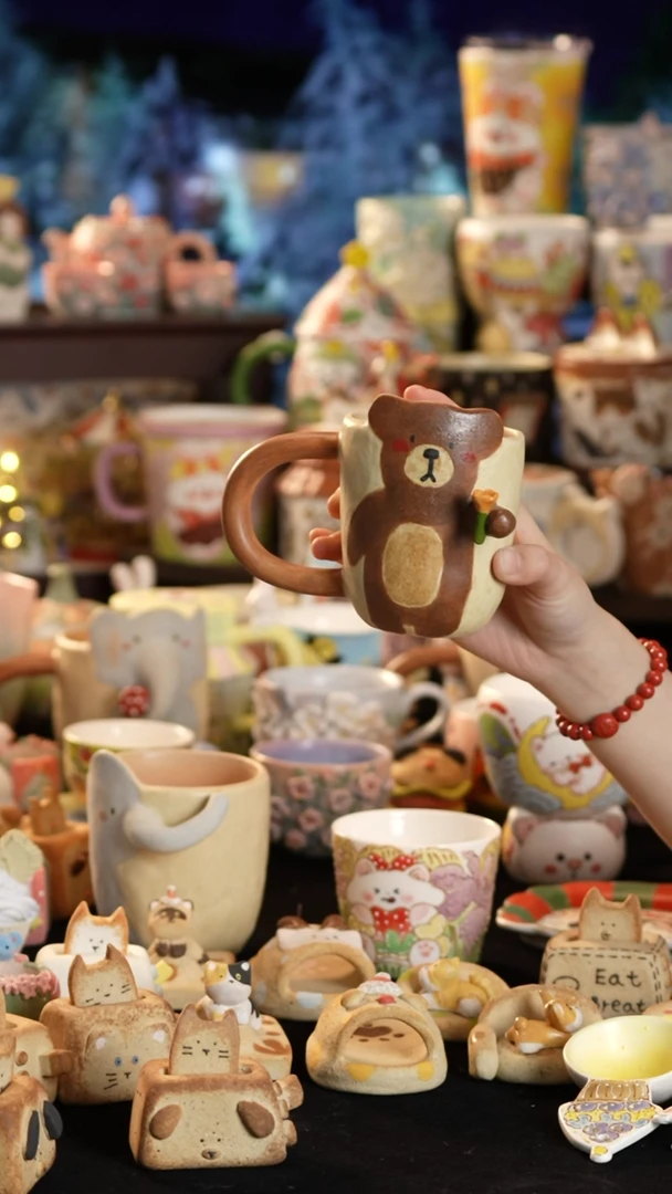 其他陶景德镇釉下彩手绘设计师款陶瓷