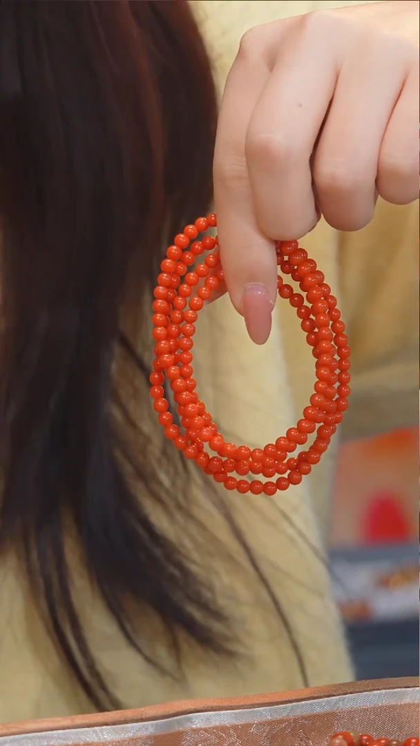 【闪购商品】南红玛瑙项链未镶嵌卡4@@W3105