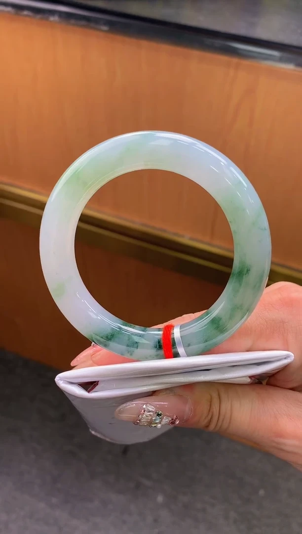 未镶嵌手镯翡翠-F203-正圈54.8