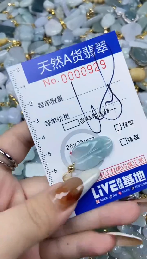 【闪购商品】翡翠颈饰未镶嵌天然A货翡翠