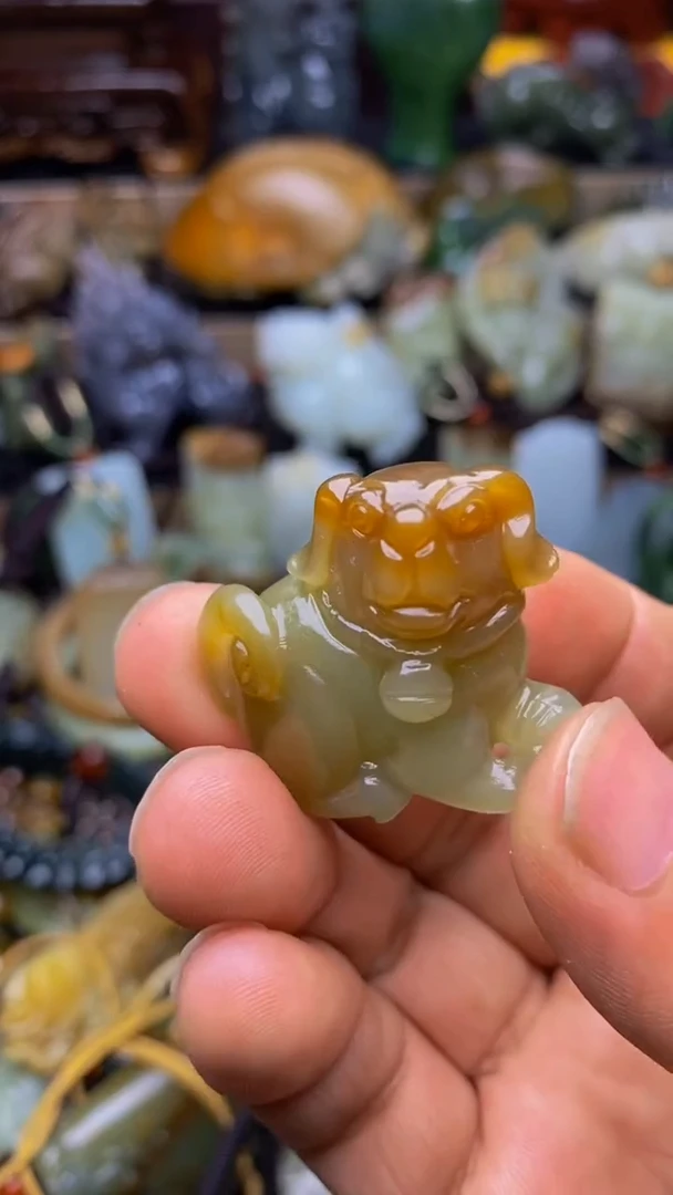 【闪购商品】和田玉挂件未镶嵌1