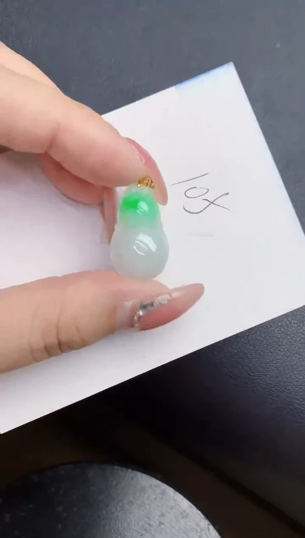 【闪购商品】翡翠颈饰18K金镶嵌000000000