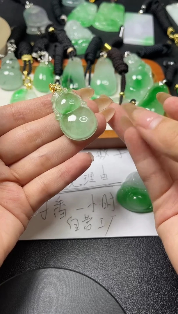 颈饰未镶嵌翡翠所见即所得 一图一物